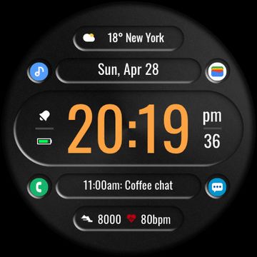 DADAM72: Digital Watch Face by DADAM Watch Faces