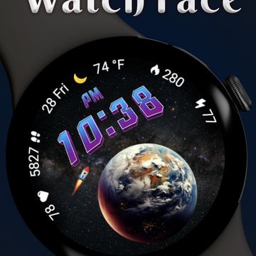 Galaxy | Space Animated WF by StarWatchfaces