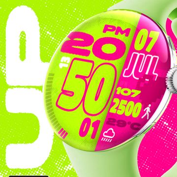 UP Green | Magenta by Stero Watchfaces