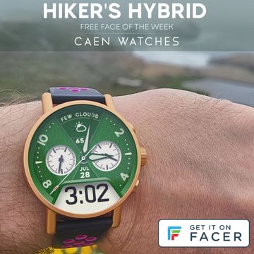 Hiker's Hybrid by Caen Watches
