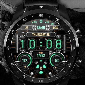 WFP 235 Nixie watch face by WFProduction by Alexandr Kovalev