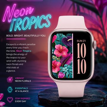 🌸Neon Tropics🌸 by The Fitbit Gal™️