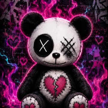 🐼Voodoo Neon🐼 by Turtle_Angel