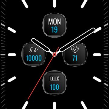 AW133 Elegant analog by DADAM Watch Faces