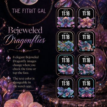 Bejeweled Dragonflies by The Fitbit Gal™️