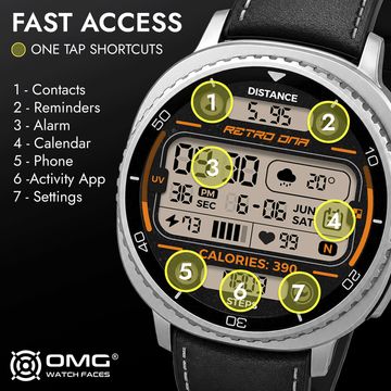 OMG 468 - Retro DNA by OMG Watch Faces™