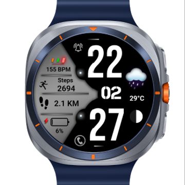 FS F16 Digital Watch Face by FS Watch faces