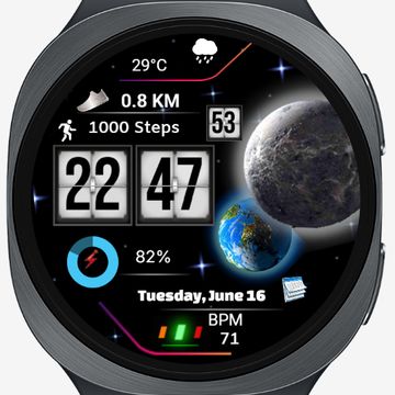Space Day&Night Mode by FS Watch faces