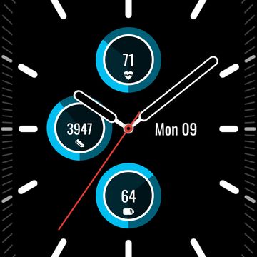 AW135 Modern analog by DADAM Watch Faces