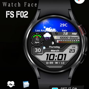 FSF223 (Day,Night mode) by FS Watch faces