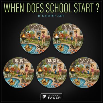 B# | When Does School Start? by B Sharp Art
