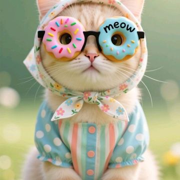 🍩Donut Meowdel 🐈 by Turtle_Angel
