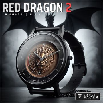 B# - Red Dragon 2 by B Sharp Watches