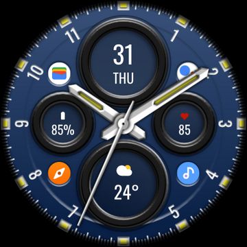 DADAM87: Hybrid Watch Face by DADAM Watch Faces