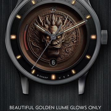 B# - Red Dragon 2 by B Sharp Watches