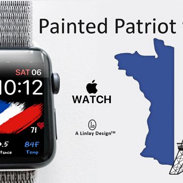 Painted Patriot~France by Linlay Designs™