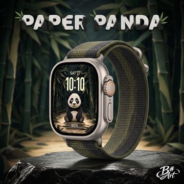 B# Art | Paper Panda by B Sharp Art