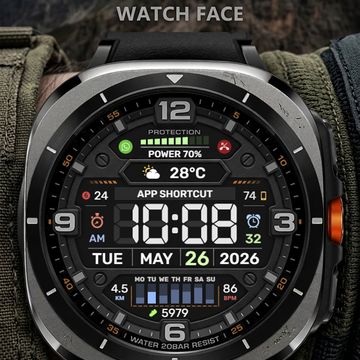 WFP 357 COMMANDER Watch Face by WFProduction by Alexandr Kovalev