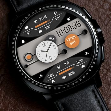 【Custom】Dark Grey Ink Orange by ZKin
