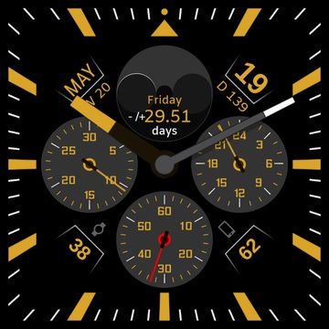 G7 Analog Dual Time MP35D by G7