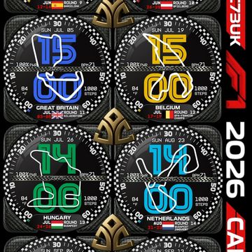 RACING CALENDAR 2026 by JC73UK