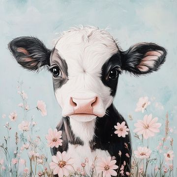 🐄Blossom‑Sky Calf Glow by Turtle_Angel