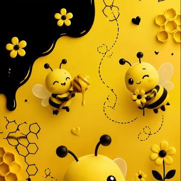 🐝Honey Drip Bee Parade🐝 by Turtle_Angel