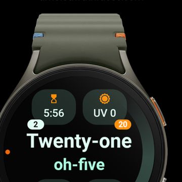 Text Time by amoledwatchfaces™