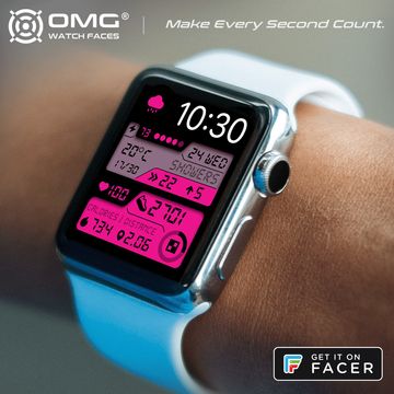OMG 185 - DIGITAL RETRO by OMG Watch Faces™