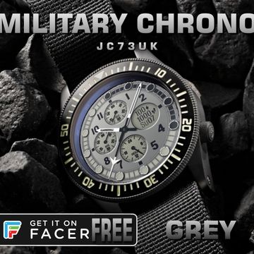 JC24.1.6 Military Chrono Grey by JC73UK