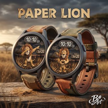 B# Art | Paper Lion (Free) by B Sharp Art