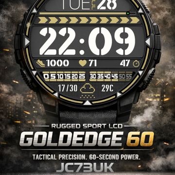 RUGGED SPORT LCD GOLDEDGE 60 by JC73UK