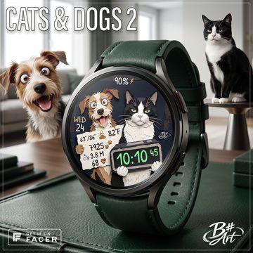 B# Art | Cats & Dogs 2 by B Sharp Art