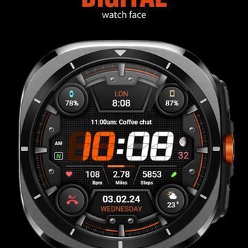WFP 329 Digital watch face by WFProduction by Alexandr Kovalev
