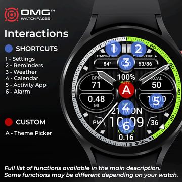 OMG 91 - Upgrade by OMG Watch Faces™