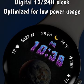 Galaxy | Space Animated WF by StarWatchfaces