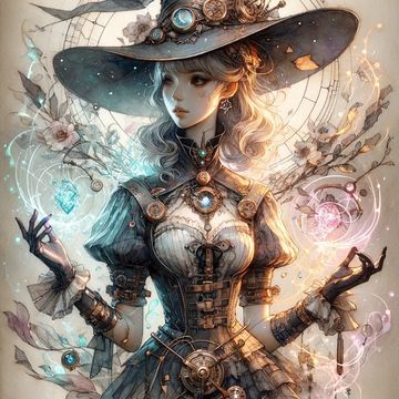 🧙🏻Steamsigil Sorcery Sphere by Turtle_Angel