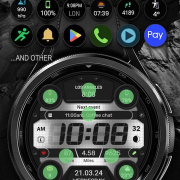 WFP 330 Digital LCD Watch Face by WFProduction by Alexandr Kovalev