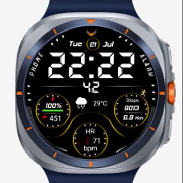 FS F17 Digital Watch Face by FS Watch faces