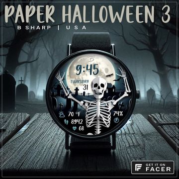 B# | Paper Halloween 3 WFF by B Sharp Watches