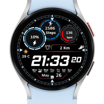 FSF10 Digital Watch Face by FS Watch faces