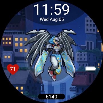 SlashAngemon Evo Companion by BronzeCroc