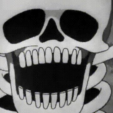 Halloween #15 - Snapping Skull by madcalf