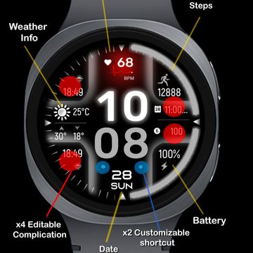 ML2U 298 Watch Face by ML2U