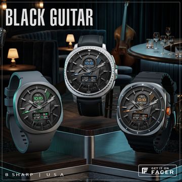 B# | Black Guitar by B Sharp Watches