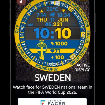 World Cup Calendar SWEDEN by JC73UK