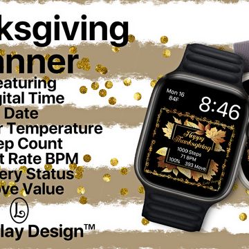 Thanksgiving Banner by Linlay Designs™