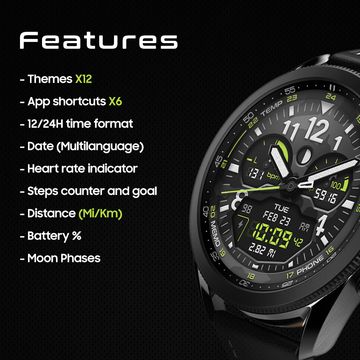 HIGH F02 - Black Ops Series by HIGH Watch Faces