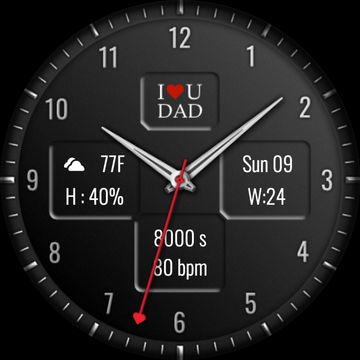 DADAM I<3U DAD by DADAM Watch Faces