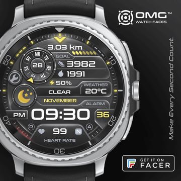 OMG 162 ʷᶠᶠ by OMG Watch Faces™